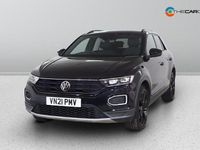 Used VW T-Roc Black Edition 150 HP (110 kW) 2021 Black SUV