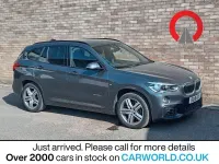 Used BMW X1 M Sport 190 HP (139 kW) 2018 Grey SUV