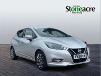 Used Nissan Micra Acenta 91 HP (66 kW) 2021 Silver Hatchback