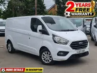 Used Ford Transit Custom Limited 130 HP (95 kW) 2023 White Van