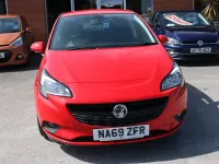 Used Vauxhall Corsa 75 HP (55 kW) 2019 Red Hatchback