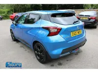 Used Nissan Micra 92 HP (67 kW) 2022 Blue Hatchback