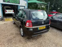 Used Vauxhall Zafira 110 HP (80 kW) 2013 Black MPV