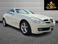 Used Mercedes SLK200 184 HP (135 kW) 2010 White Cabriolet