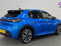 Used Peugeot e-208 Premium 100 kW (136 HP) 2021 Blue Hatchback