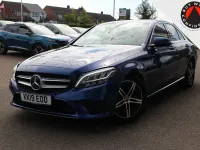 Used Mercedes C220 194 HP (142 kW) 2019 Blue Sedan