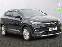 Used Vauxhall Grandland X Sport 120 HP (88 kW) 2018 Black SUV