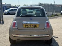 Usado Fiat 500 Lounge 69 HP (50 kW) 2014 Bege Citadino