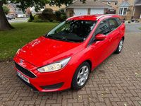 Usado Ford Focus Style 120 HP (88 kW) 2015 Vermelho Carrinha