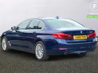 Used BMW 530e Sport Line 252 HP (185 kW) 2018 Blue Sedan