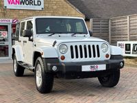 used Jeep Wrangler 2.8 CRD 197 SAHARA UNLIMITED 4WD AUTO (18570)