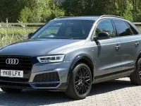 Used Audi Q3 Black Edition 180 HP (132 kW) 2018 Grey SUV