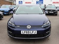 Used VW e-Golf 99 kW (135 HP) 2019 Blue Hatchback