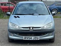 Used Peugeot 206 68 HP (50 kW) 2004 Silver Hatchback