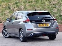 Usado Nissan Leaf N-Connecta 110 kW (150 HP) 2020 Cinzento Citadino