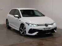 Used VW Golf VIII R 320 HP (235 kW) 2021 White Hatchback