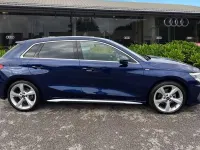 Used Audi A3 S-Line 150 HP (110 kW) 2023 Blue Sedan