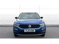 Used VW T-Roc SE 115 HP (84 kW) 2019 Blue SUV