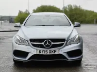 Gebraucht Mercedes E220 AMG line 2015 Silber Coupé