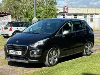 Used Peugeot 3008 Allure 120 HP (88 kW) 2016 Black SUV