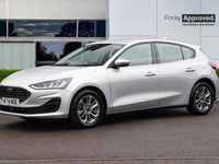Begagnad Ford Focus Titanium 2024 Silver Halvkombi