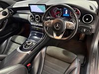 Used Mercedes C220 AMG line 194 HP (142 kW) 2019 Grey Estate