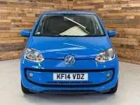 Used VW up! high up! 75 HP (55 kW) 2014 Blue Hatchback