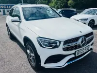 Used Mercedes GLC300e AMG line 2022 White SUV