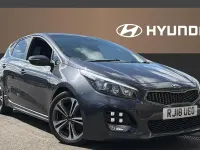 Usado Kia Ceed GT-Line 136 HP (100 kW) 2018 Prateado Citadino