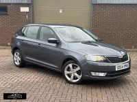 Used Skoda Rapid SE 105 HP (77 kW) 2014 Grey Hatchback