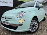 Used Fiat 500 Lounge 69 HP (50 kW) 2015 Blue Hatchback