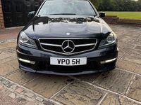 Used Mercedes C63 AMG 2012 Black Sedan