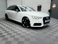 Used Audi A4 Black Edition 190 HP (139 kW) 2018 White Estate