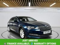 Used Skoda Superb SE Technology 218 HP (160 kW) 2021 Blue Estate