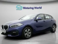 Used BMW 118 140 HP (102 kW) 2020 Blue Hatchback