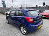 Used Ford Ka Plus Zetec 85 HP (62 kW) 2018 Blue Hatchback