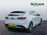 Used Mazda 3 Exclusive-Line 138 HP (101 kW) 2025 White Hatchback
