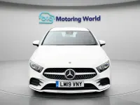 Used Mercedes A180 AMG line 136 HP (100 kW) 2019 White Hatchback