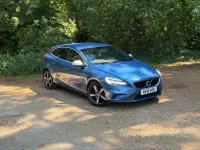 Used Volvo V40 R-Design 120 HP (88 kW) 2018 Blue Hatchback