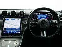 Used Mercedes C220 AMG line 2023 Black Sedan