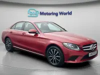 Used Mercedes C180 SE 156 HP (114 kW) 2019 Red Sedan