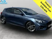 Used Ford Focus ST-Line 2021 Blue Hatchback