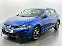Used VW Polo Life 95 HP (69 kW) 2023 Blue Hatchback