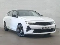Used Vauxhall Astra GS Line 130 HP (95 kW) 2023 White Estate