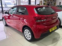 Used Kia Rio 83 HP (61 kW) 2023 Red Hatchback