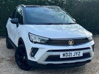 Used Vauxhall Crossland SRi 110 HP (80 kW) 2021 White SUV