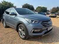 Used Hyundai Santa Fe Premium SE 200 HP (147 kW) 2017 Blue SUV