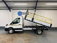 Usado Ford Transit S 130 CV (95 kW) 2023 Blanco Descapotable