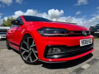 Used VW Polo GTI 200 HP (147 kW) 2019 Red Hatchback