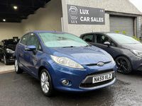 Used Ford Fiesta Zetec 2009 Blue Hatchback
